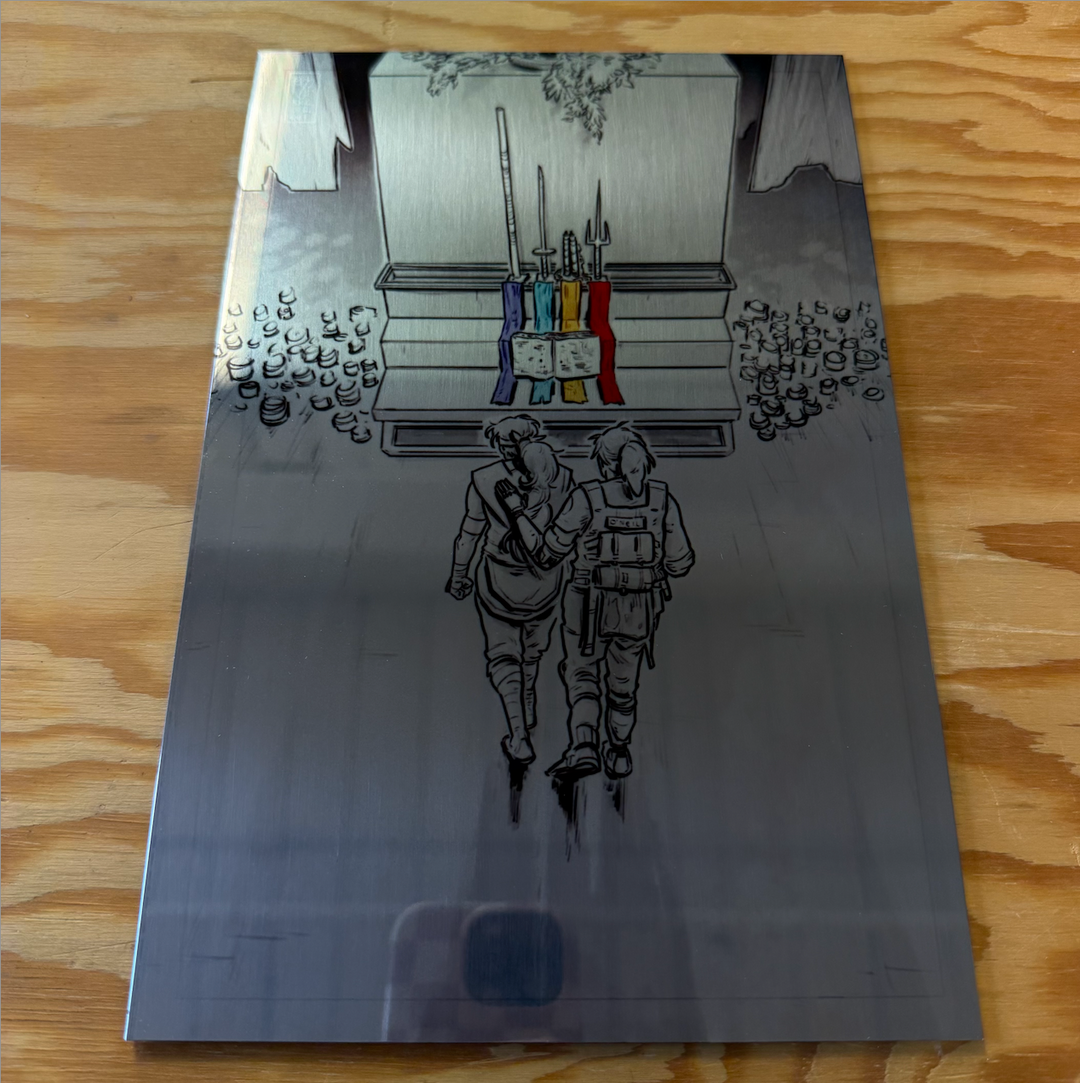 LAST RONIN - LOST YEARS - ISSUE 1 DIRECTORS CUT - METAL VARIANT - WINNER PICKS SKETCH