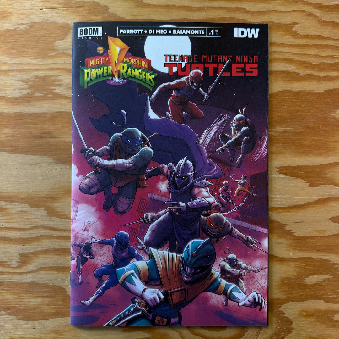 MMPR x TMNT - ISSUE 1 - WINNER PICKS SKETCH