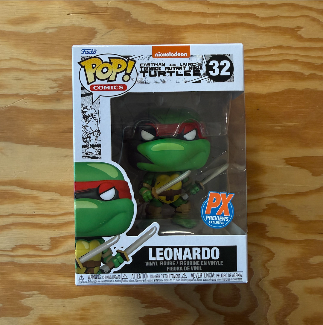 FUNKO POP - LEONARDO - WINNER PICKS SKETCH