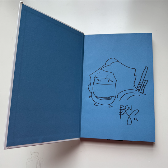 LAST RONIN HARDCOVER - DIRECTOR'S CUT - SIGNED & SKETCHED