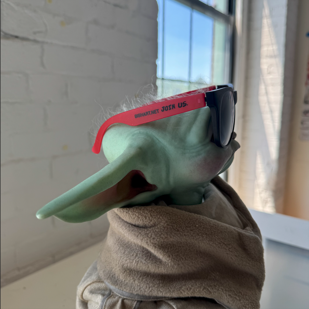 BKC ONLY- CLUB SUNGLASSES (CHOICE OF RED OR GREEN!)