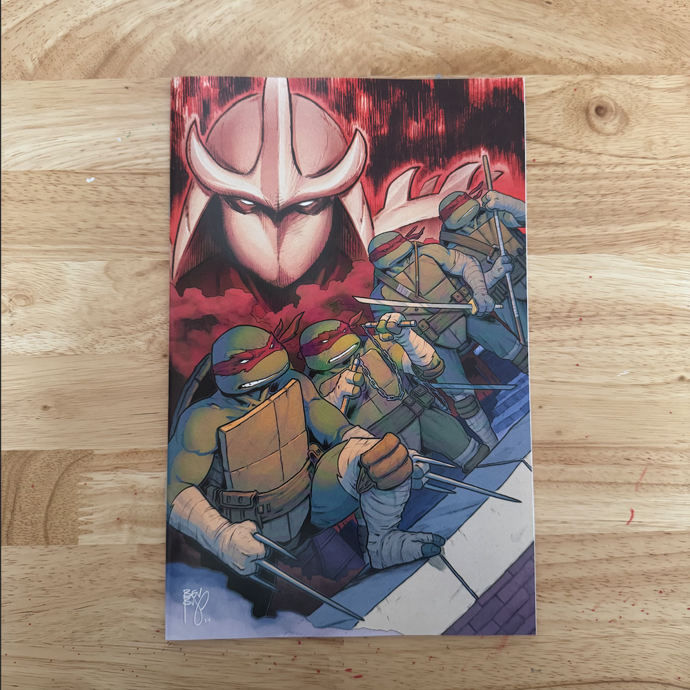 TMNT COLOR CLASSIC - ISSUE 1 - PMC40 - SIGNED & SKETCHED