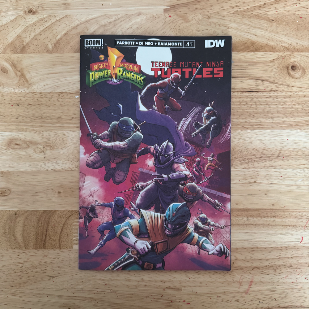 MMPR/TMNT - ISSUE 1 - SIGNED & SKETCHED