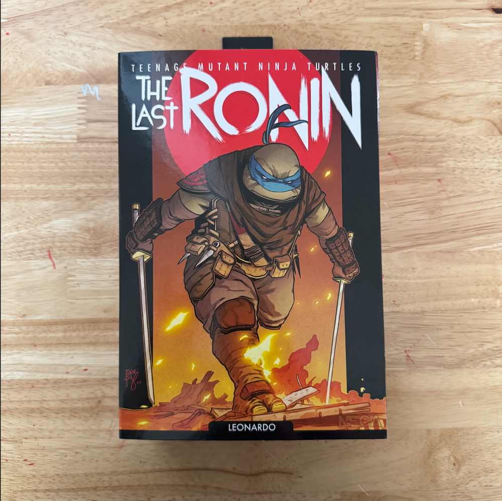 NECA - LAST RONIN - LEONARDO - SIGNED & SKETCHED