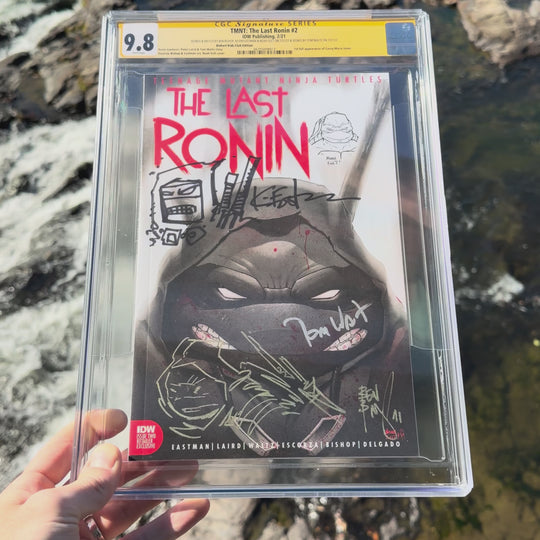 *NYCC RAFFLE* - CGC 9.8 LAST RONIN #2 - SIGNED & SKETCHED BY BISHOP, EASTMAN, WALTZ & SULT