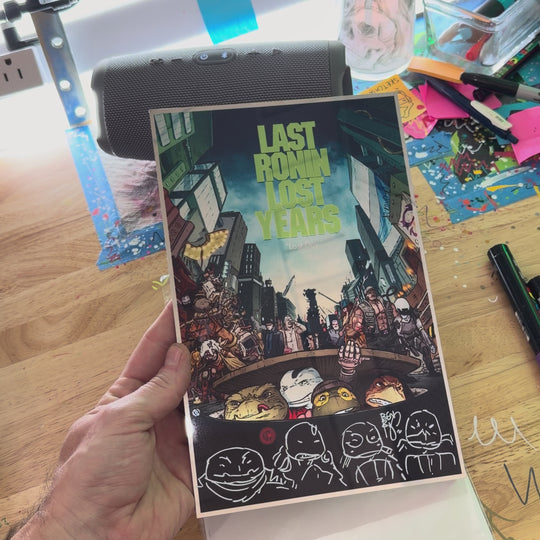LAST RONIN - LOST DAY SPECIAL - METAL VARIANT - SIGNED & SKETCHED