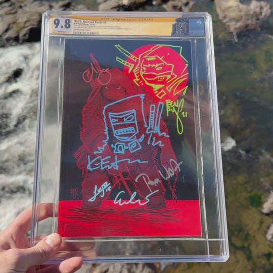 *NYCC RAFFLE* - CGC 9.8 LAST RONIN #1 - CYN CITY - SIGNED & SKETCHED BY WHOLE TEAM - BISHOP, EASTMAN, WALTZ, ESCORZA & DELGADO ( W/ RONIN LABEL )