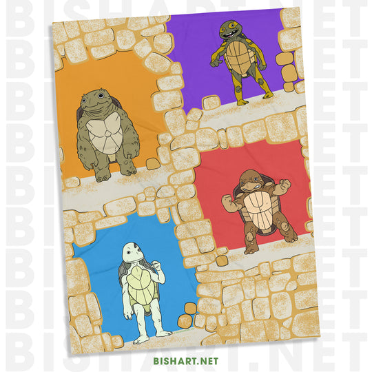 LOST YEARS - NEW TMNT - 60X80 THROW BLANKET