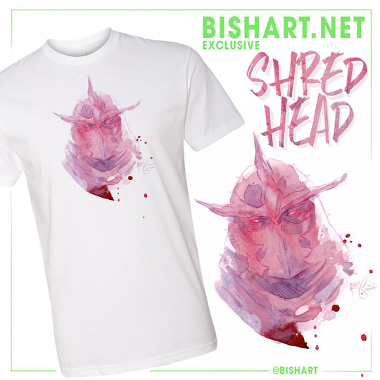 SHRED HEAD - BISHART.NET EXCLUSIVE (SHREDDER) SHIRT (Copy)