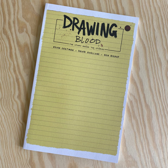 DRAWING BLOOD - PROCESS EDITION - ISSUE 1 - SKETCHCOVER