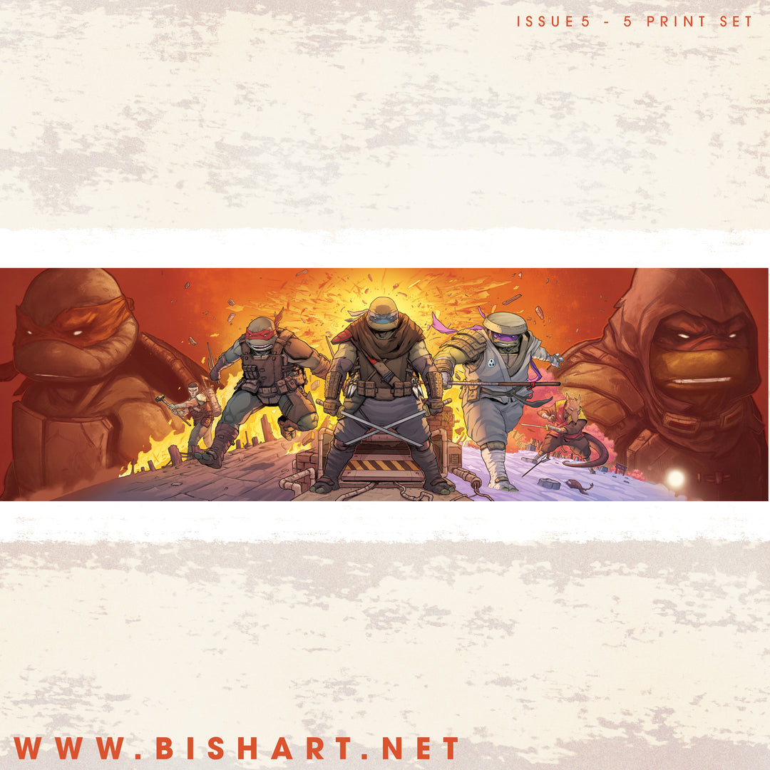 LAST RONIN 5 - 5 POSTER PRINT SET