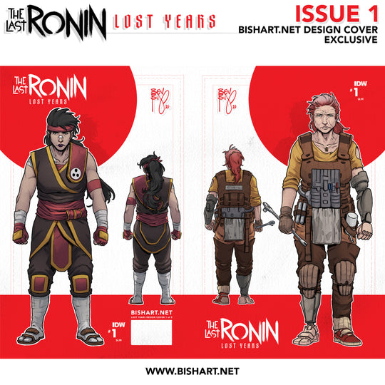 LAST RONIN - LOST YEARS #1 - BISHART.NET DESIGN COVER EXCLUSIVE (LTD.1000)