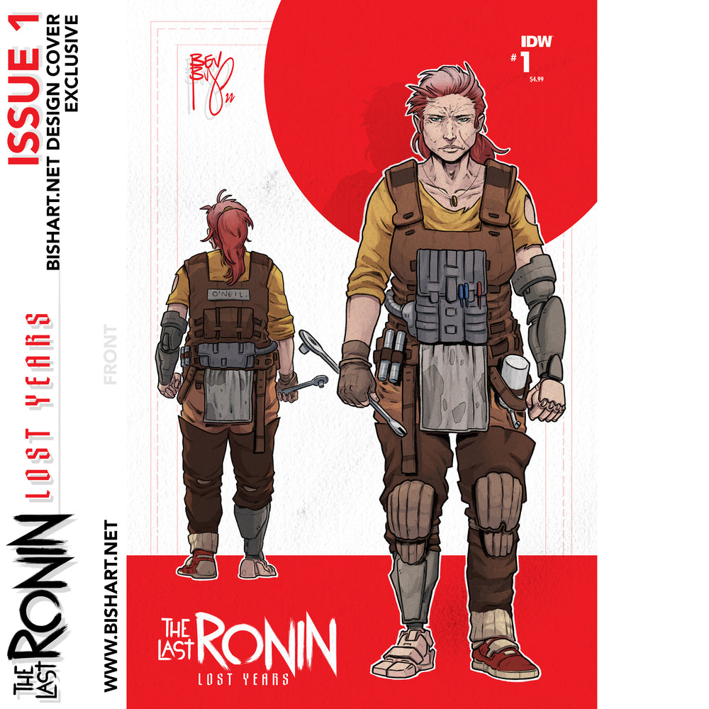 LAST RONIN - LOST YEARS #1 - BISHART.NET DESIGN COVER EXCLUSIVE (LTD.1000)