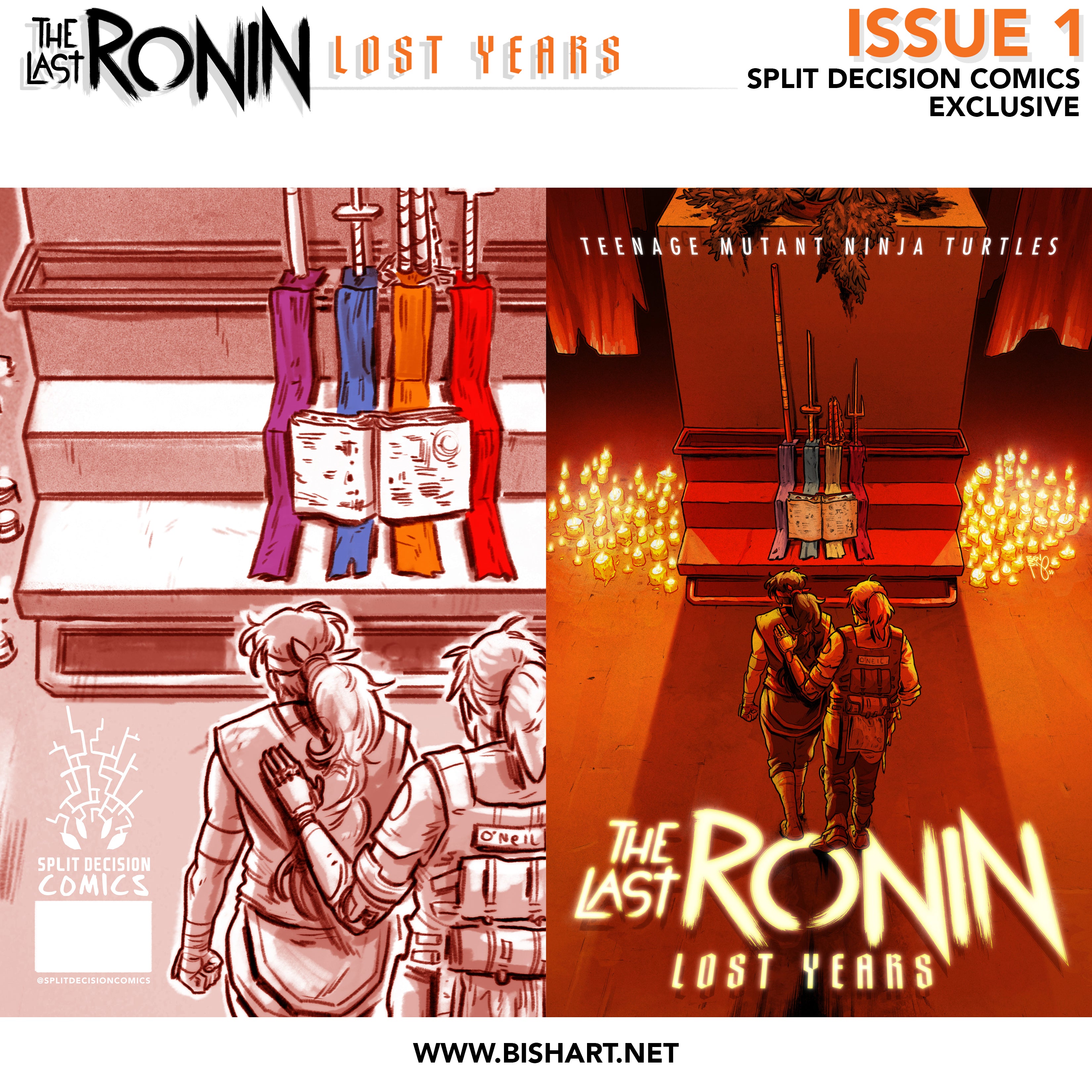 LAST RONIN - LOST YEARS #1 - SPLIT DECISION COMICS EXCLUSIVE (LTD