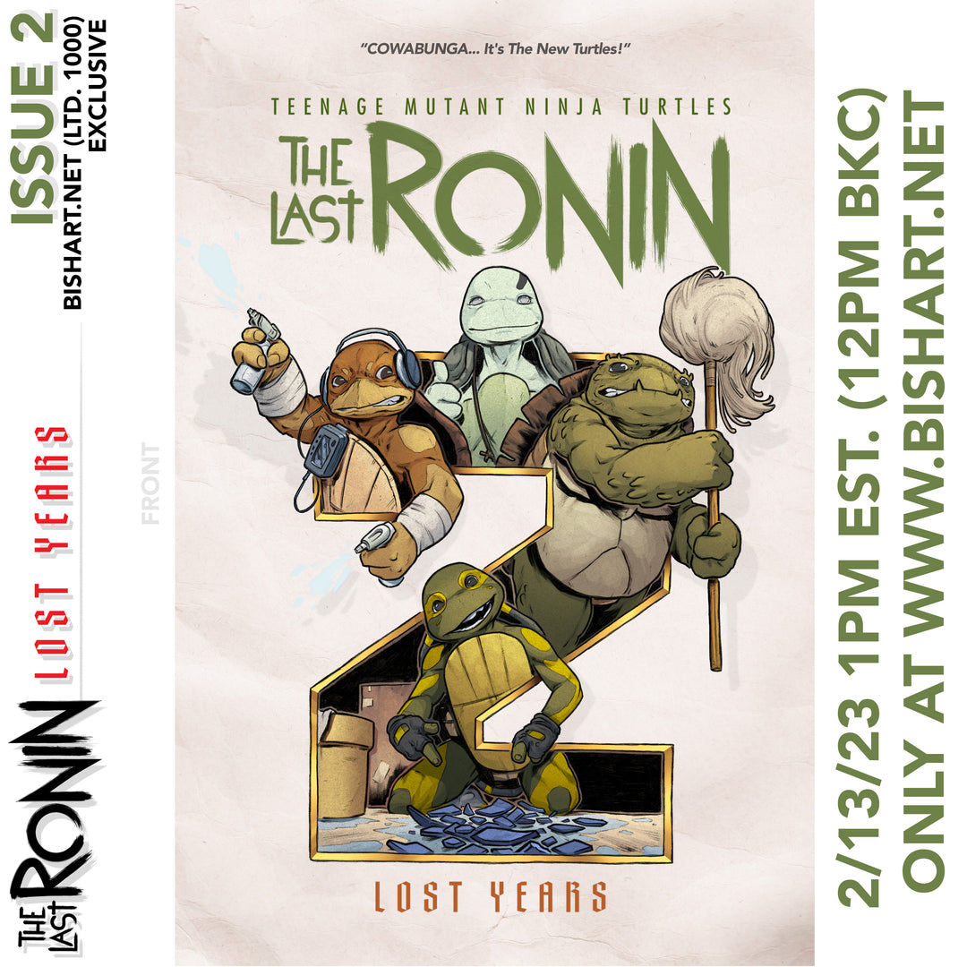 Top TMNT the last ronin print signed with c.o.a