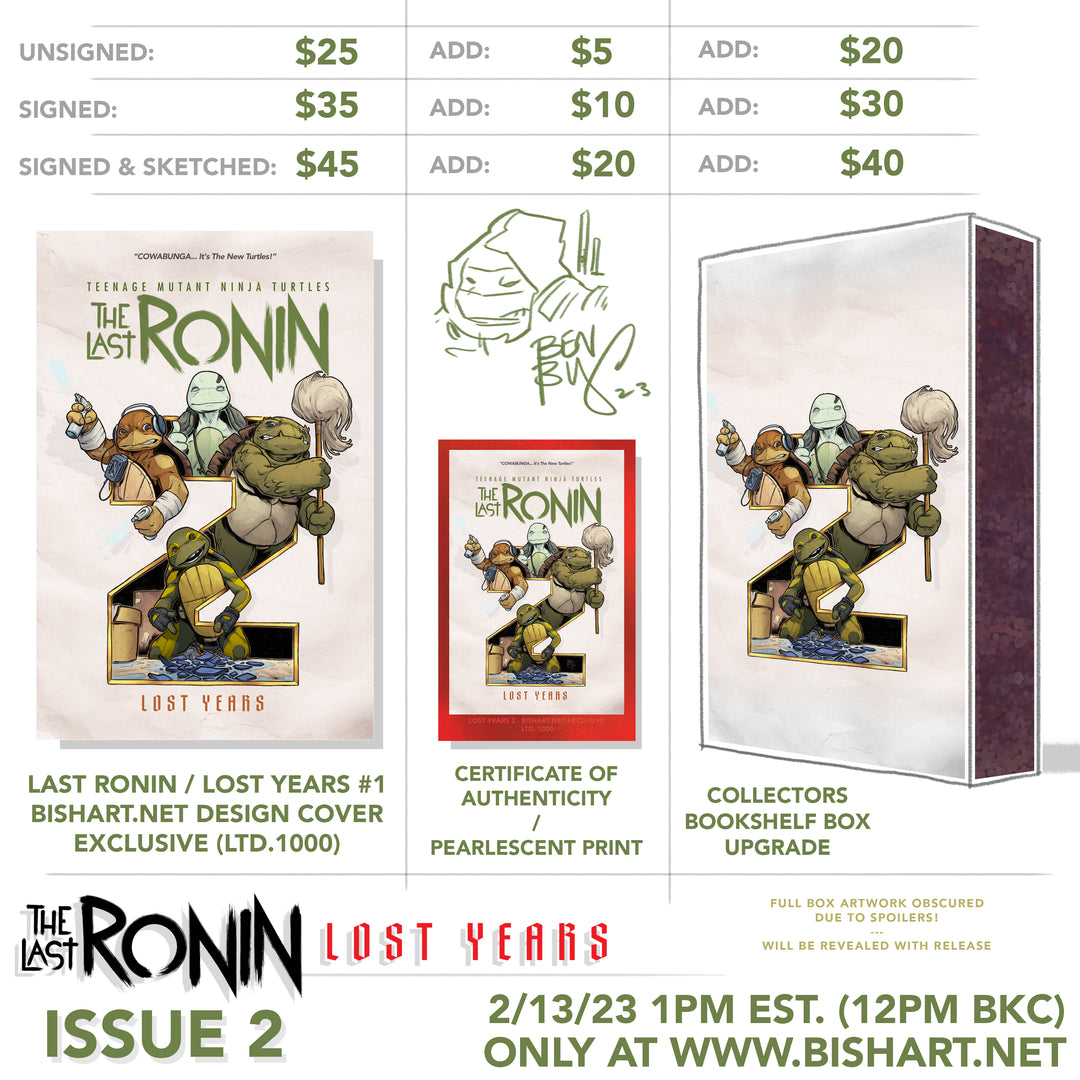 LAST RONIN - LOST YEARS #2 - BISHART.NET EXCLUSIVE (LTD.1000)