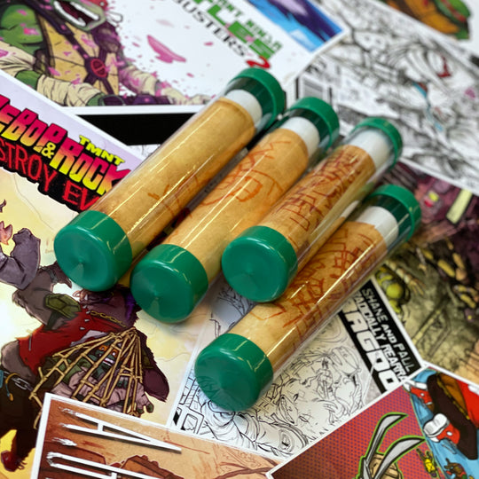 OOZE TUBES - 4 SECRETLY SELECTED &amp; SIGNED PRINTS (ADD SKETCHES)