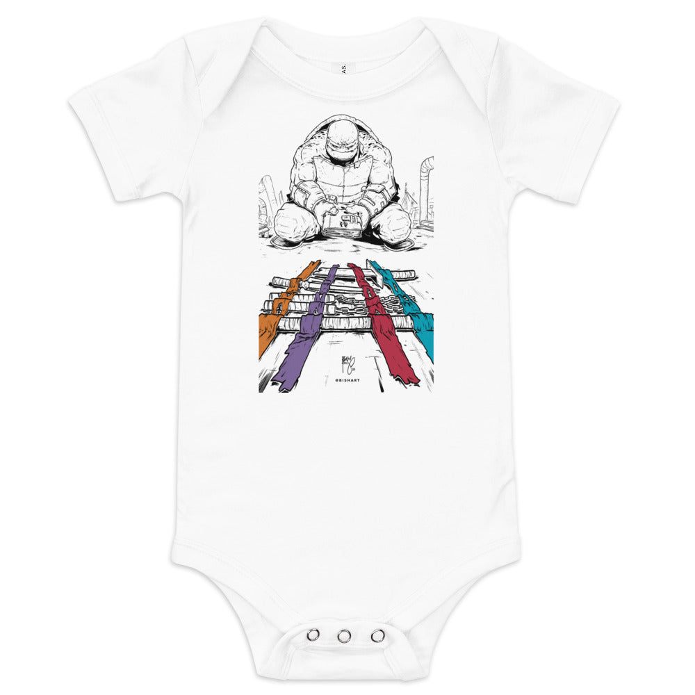 LAST RONIN - LAST TO FALL - BABY ONESIE