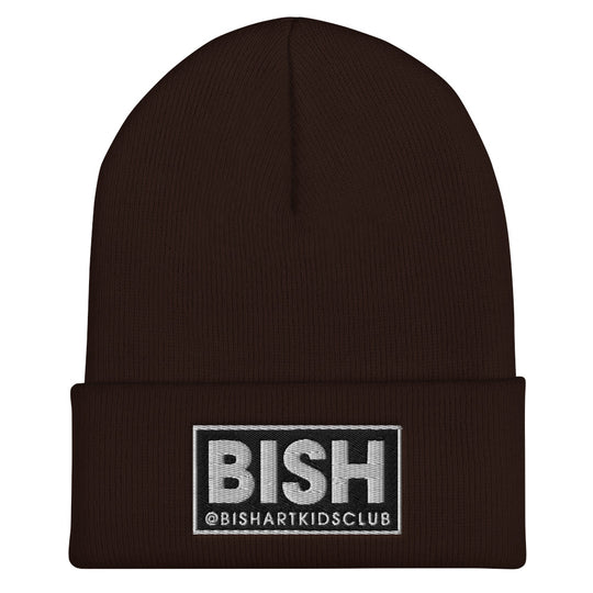 BISH BADGE - EMBROIDERED BEANIE