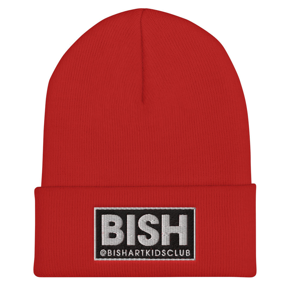 BISH BADGE - EMBROIDERED BEANIE