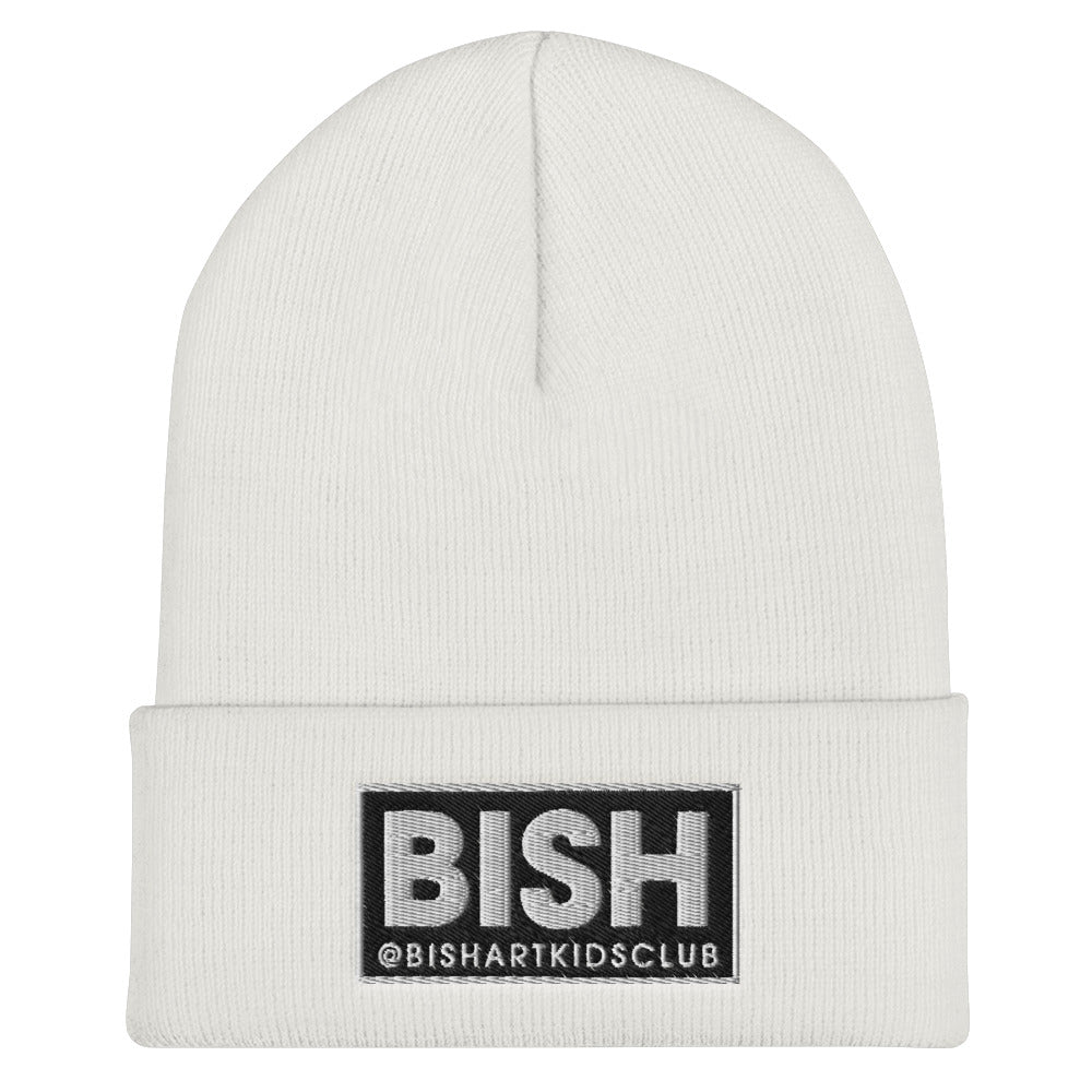 BISH BADGE - EMBROIDERED BEANIE