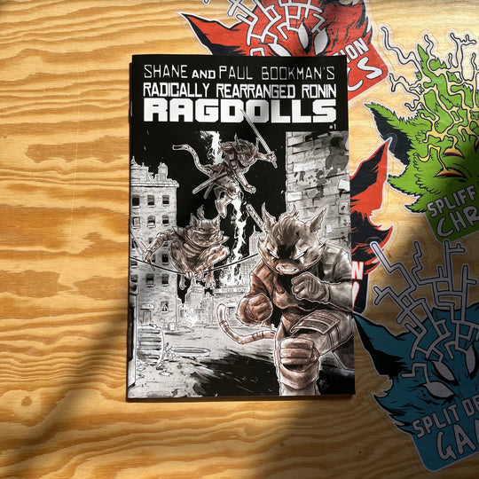 RADICALLY REARRANGED RONIN RAGDOLLS (RRRR) ISSUE #1- KICKSTARTER EXCLUSIVE COVER